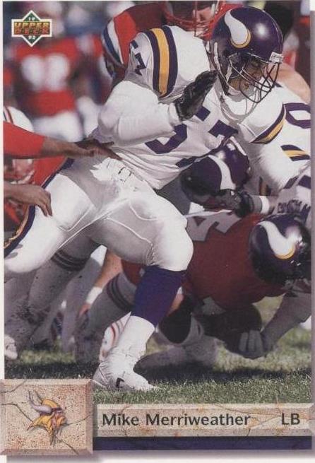 1992 Upper Deck Mike Merriweather #175