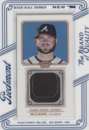 2010 Topps 206 - Brian McCann #TR-BMC