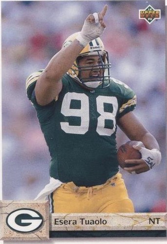 1992 Upper Deck Esera Tuaolo #260