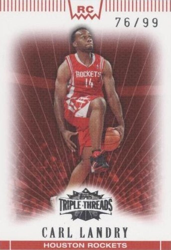 2007-08 Topps Triple Threads - Carl Landry #137