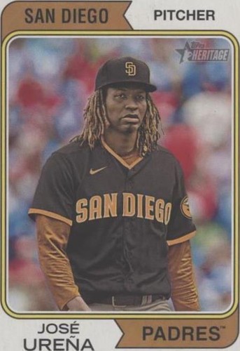 2023 Topps Heritage High Number - Jose Urena #642
