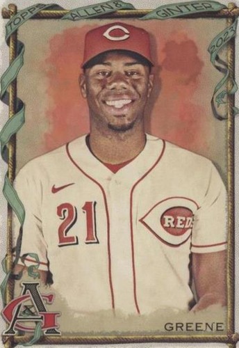 2024 Topps Allen & Ginter Silver Filagree #303 Hunter Greene