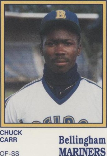 1987 International Sportcard Bellingham Mariners - Chuck Carr #9