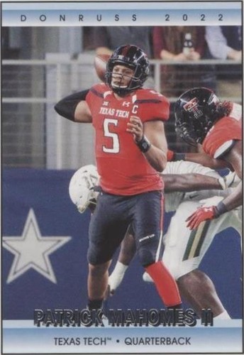 2022 Panini Chronicles Draft Picks Patrick Mahomes II #24