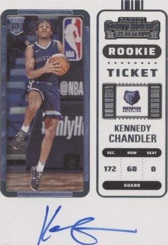2022-23 Panini Contenders - Kennedy Chandler #127