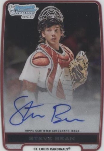 2012 Bowman Draft Picks & Prospects - Steve Bean #BCA-SB
