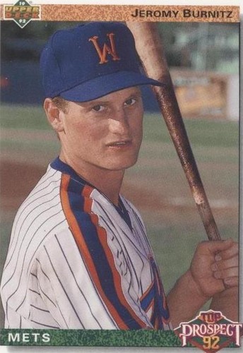 1992 Upper Deck - Jeromy Burnitz #65