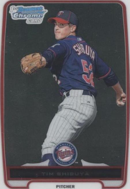 2012 Bowman Chrome - Tim Shibuya #BCP162