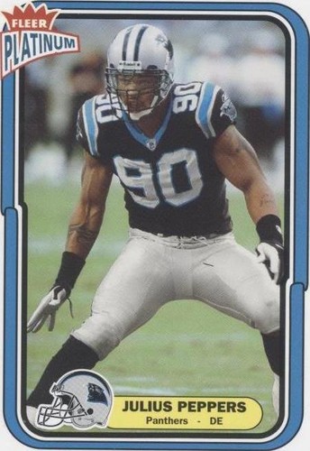 2004 Fleer Platinum Julius Peppers #11