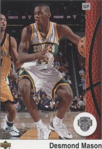 2002-03 Upper Deck UD Authentics - Desmond Mason #80