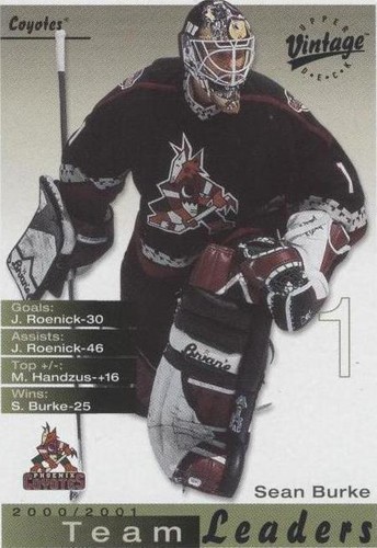 2001-02 Upper Deck Vintage - Sean Burke #198