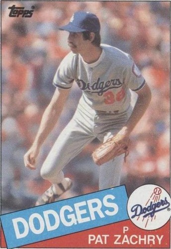 1985 Topps - Pat Zachry #57