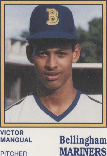 1987 International Sportcard Bellingham Mariners - Victor Mangual #8