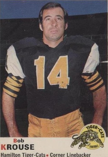 1970 O-Pee-Chee CFL Bob Krouse #21