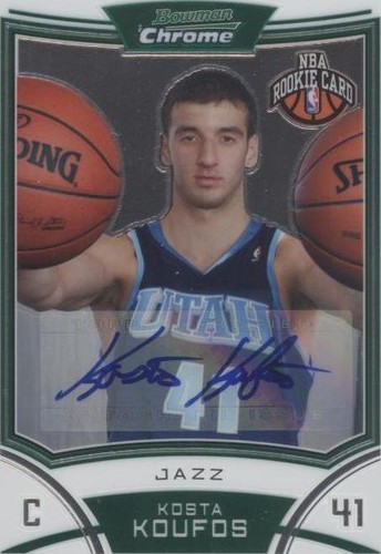 2008-09 Bowman Draft Picks & Stars - Kosta Koufos #170