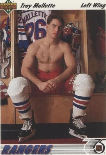 1991-92 Upper Deck - Troy Mallette #326