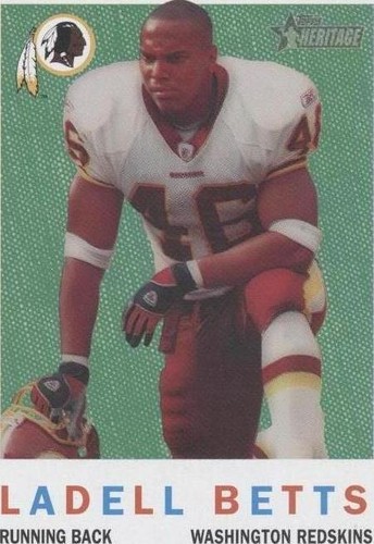 2005 Topps Heritage Ladell Betts #122