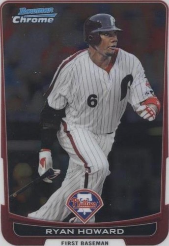 2012 Bowman Chrome - Ryan Howard #138
