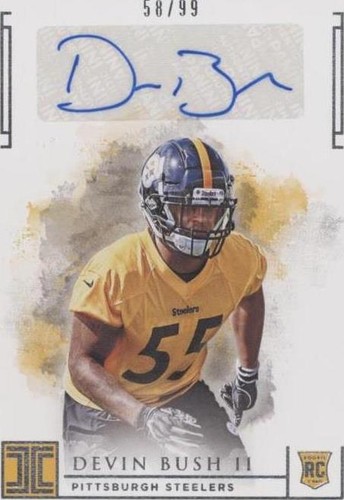 2019 Panini Impeccable Devin Bush II #166