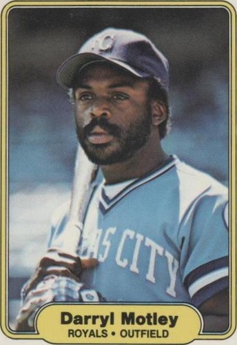 1982 Fleer - Darryl Motley #417