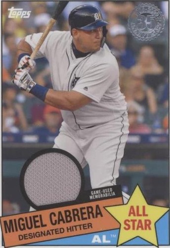 2020 Topps - Miguel Cabrera #85ASR-MC