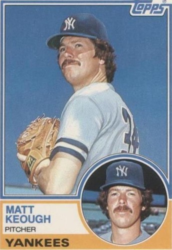 1983 Topps Traded - Matt Keough #54T