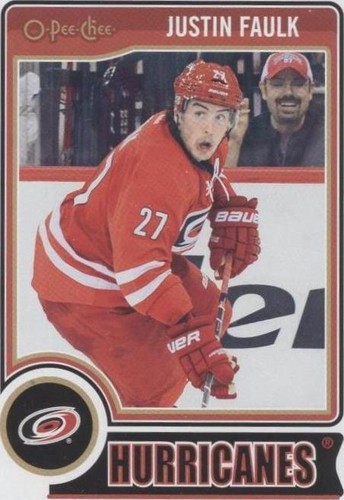 2014-15 O-Pee-Chee - Justin Faulk #100