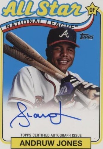 2024 Topps Series 2 - Andruw Jones #89ASA-AJ
