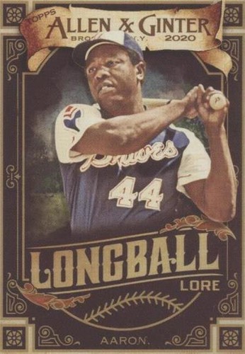 2020 Topps Allen & Ginter's - Hank Aaron #LL-1