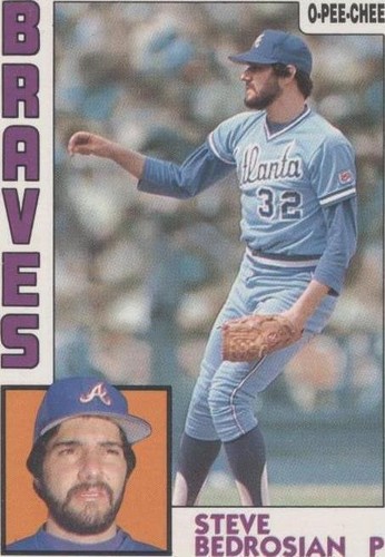 1984 O-Pee-Chee - Steve Bedrosian #365