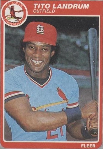 1985 Fleer - Tito Landrum #232