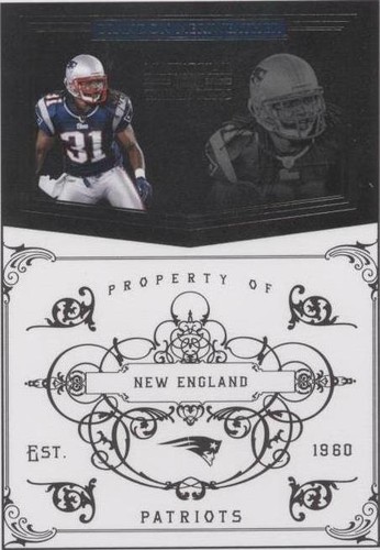 2010 Playoff National Treasures Brandon Meriweather #86