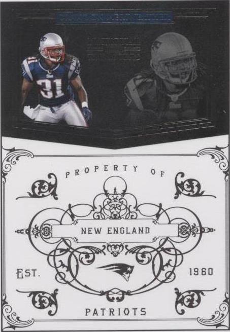 2010 Playoff National Treasures Brandon Meriweather #86