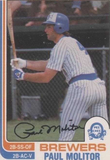 1982 O-Pee-Chee - Paul Molitor #195