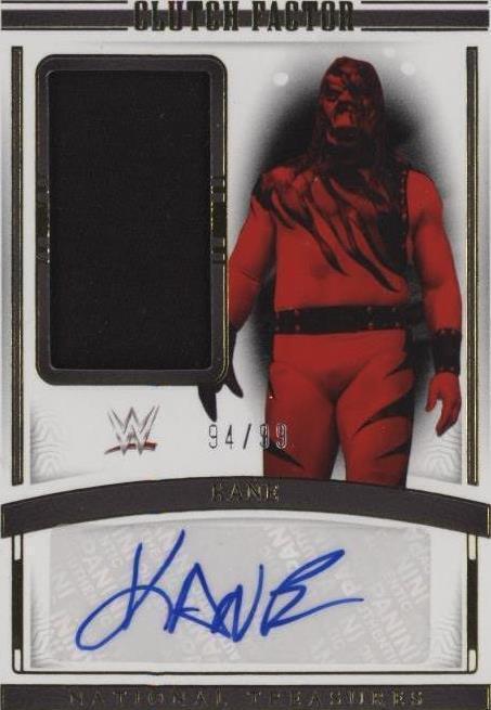 2024 Panini National Treasures WWE - Kane #CF-KNE