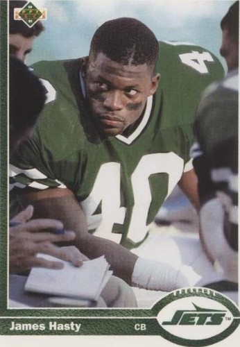 1991 Upper Deck James Hasty #190