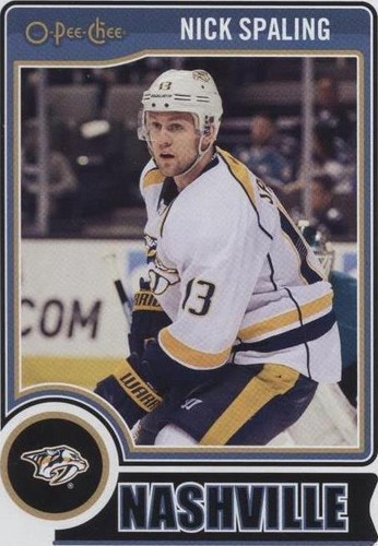 2014-15 O-Pee-Chee - Nick Spaling #184