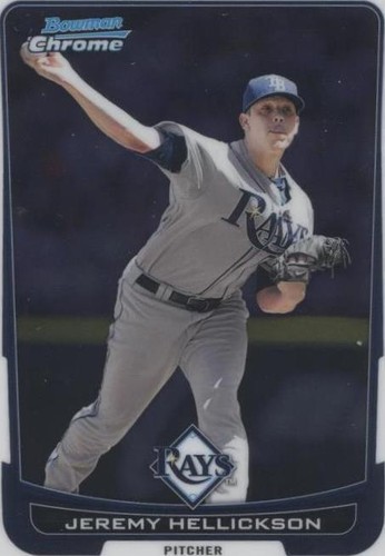2012 Bowman Chrome - Jeremy Hellickson #4