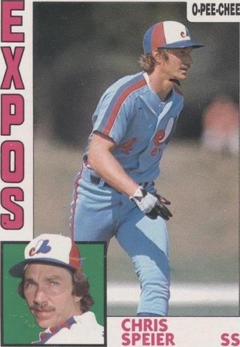 1984 O-Pee-Chee - Chris Speier #328