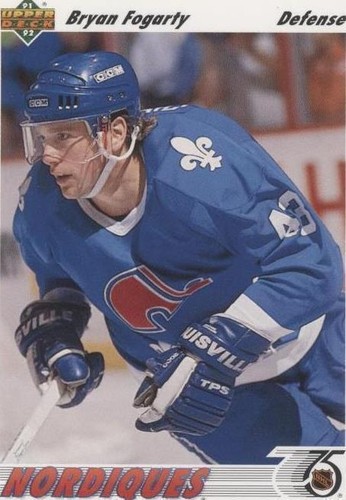 1991-92 Upper Deck - Bryan Fogarty #337