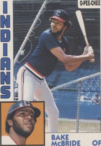 1984 O-Pee-Chee - Bake Mcbride #81