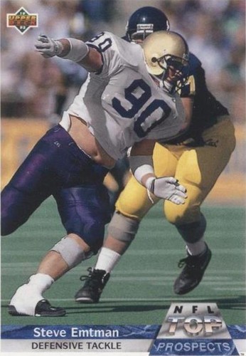 1992 Upper Deck Gold Steve Emtman #G1
