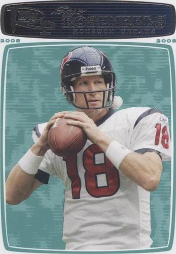 2008 Topps Rookie Progression Sage Rosenfels #67