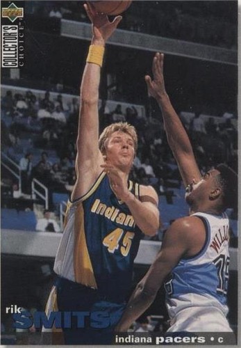 1995-96 Upper Deck Collector's Choice International French I - Rik Smits #62