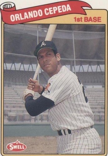 1989 Swell Baseball Greats - Orlando Cepeda #8
