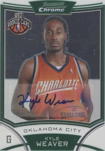 2008-09 Bowman Draft Picks & Stars - Kyle Weaver #179