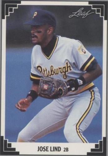 1991 Leaf - Jose Lind #146