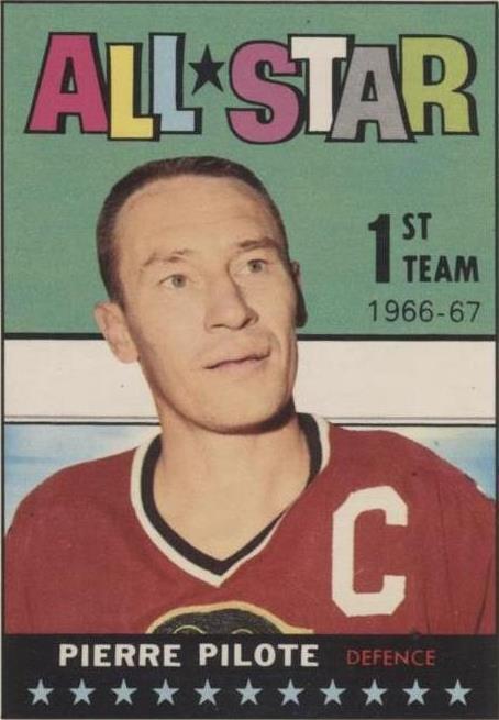 1967-68 Topps - Pierre Pilote #122