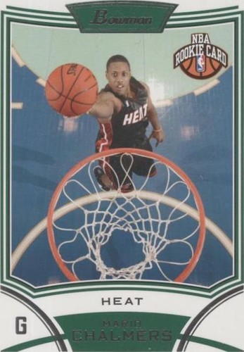2008-09 Bowman Draft Picks & Stars - Mario Chalmers #138