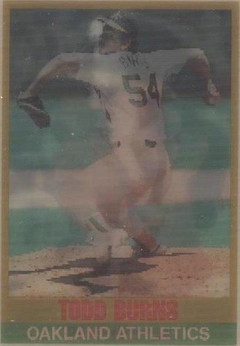 1989 Sportflics - Todd Burns #87